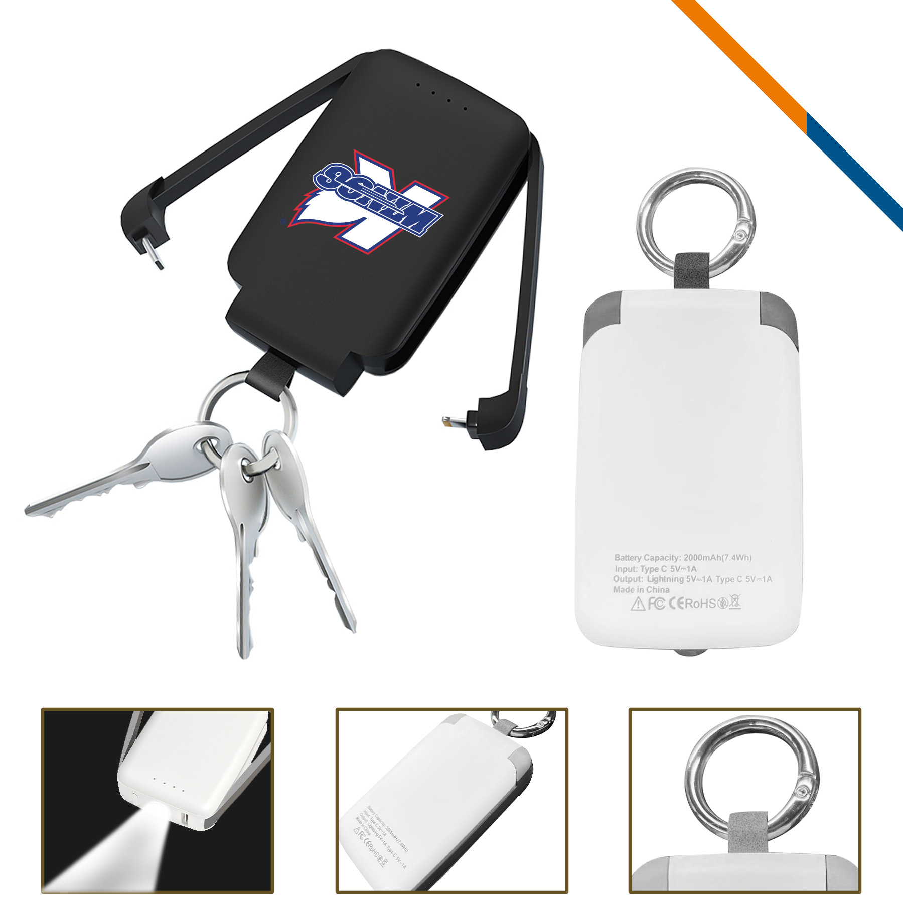 Elma 2in1 Power Bank - 2000mAh 1