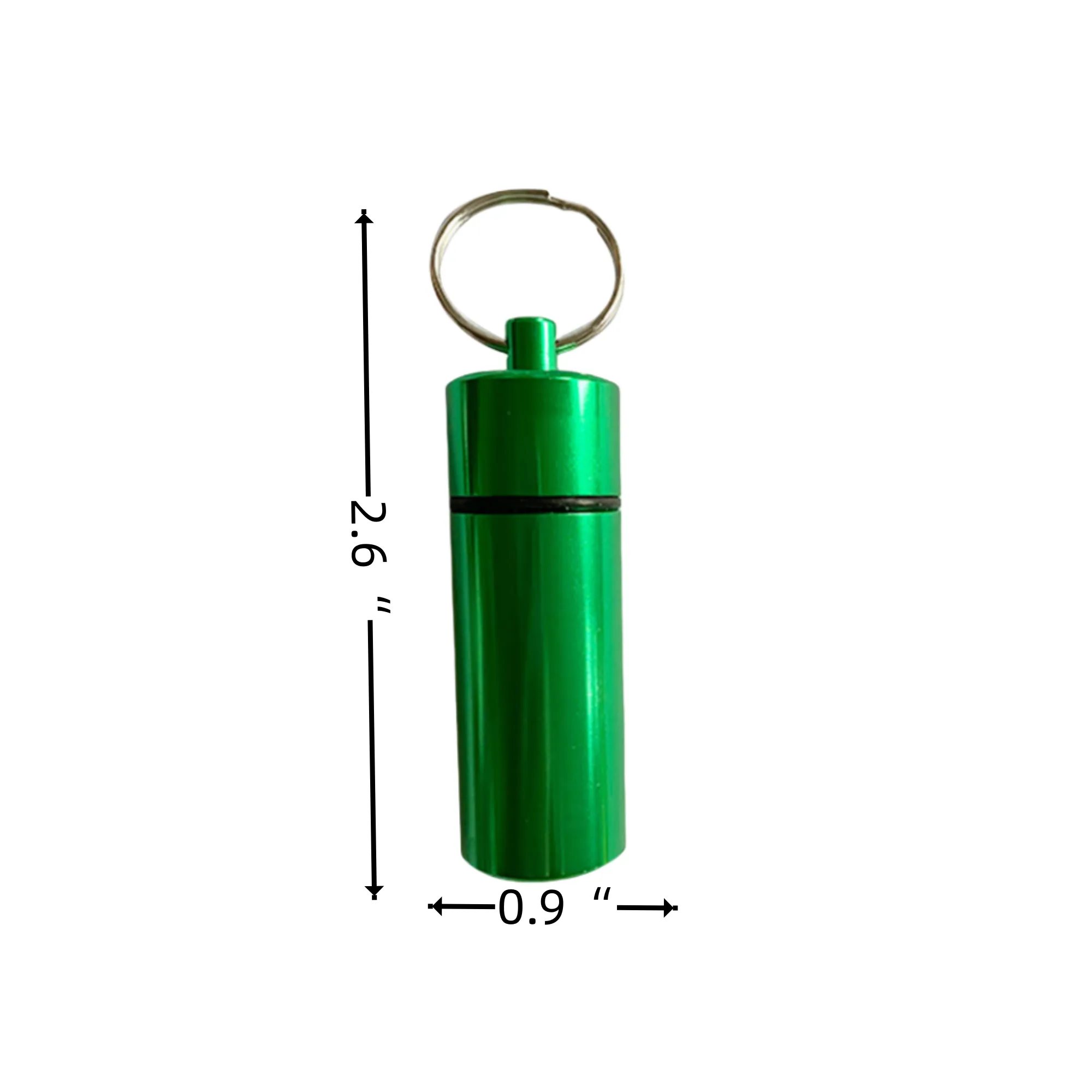 Small Portable Pill Case With Keychain 2