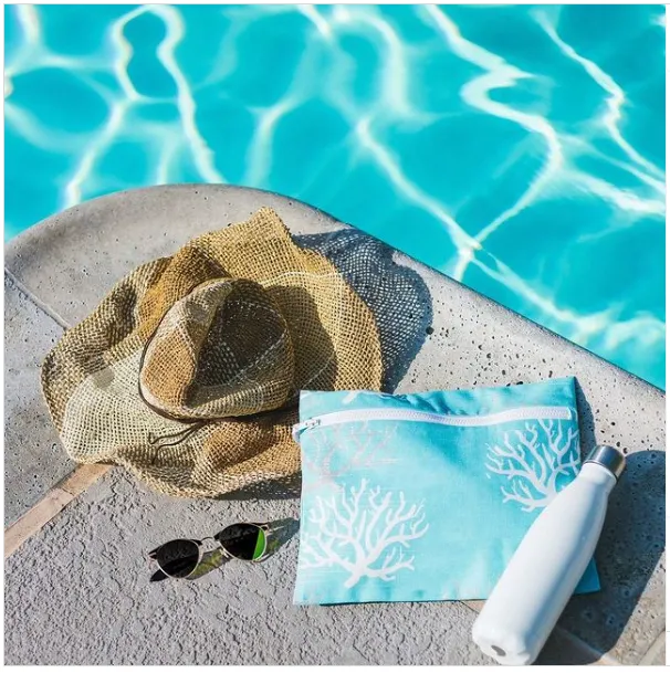 Sublimated Zippered Swimsuit Bag 2