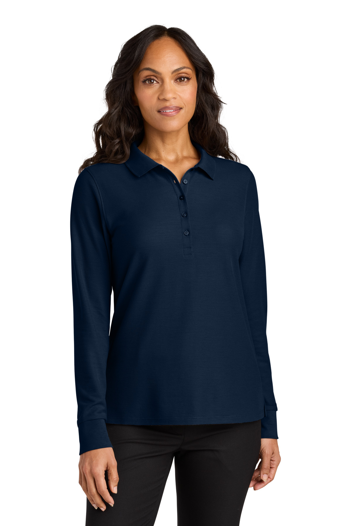 Port Authority Women's Wearever Signature Pique Long Sleeve Polo LK200LS 25