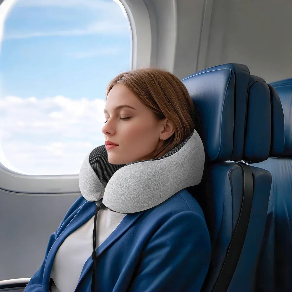 Ergonomic U-Shaped Travel Neck Pillow 4