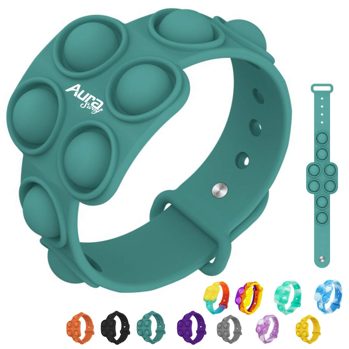 Wearable Pop Bubble Fidget Wristband Toy 1