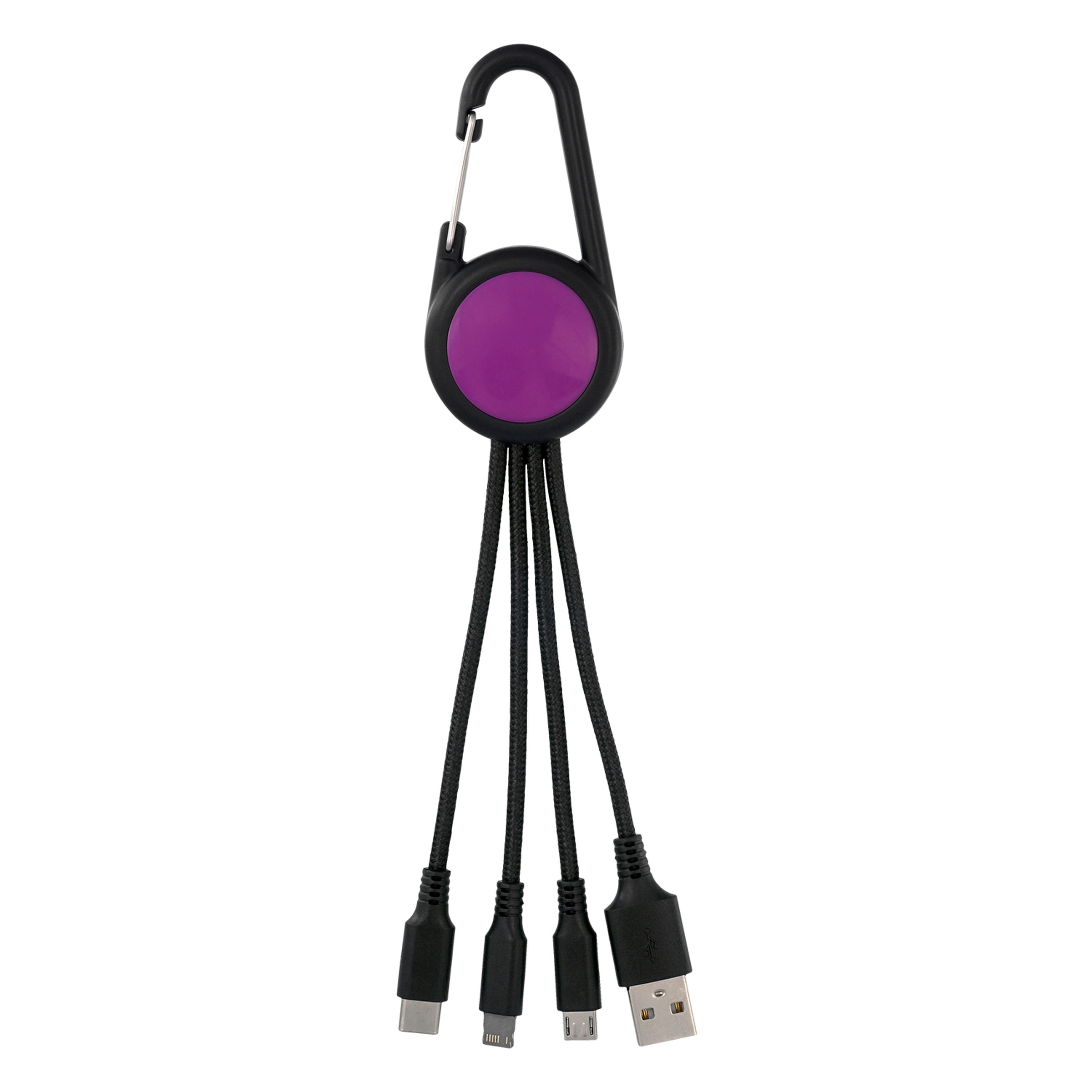 COLORFUL 3-IN-1 CARABINER CHARGING CABLE 31