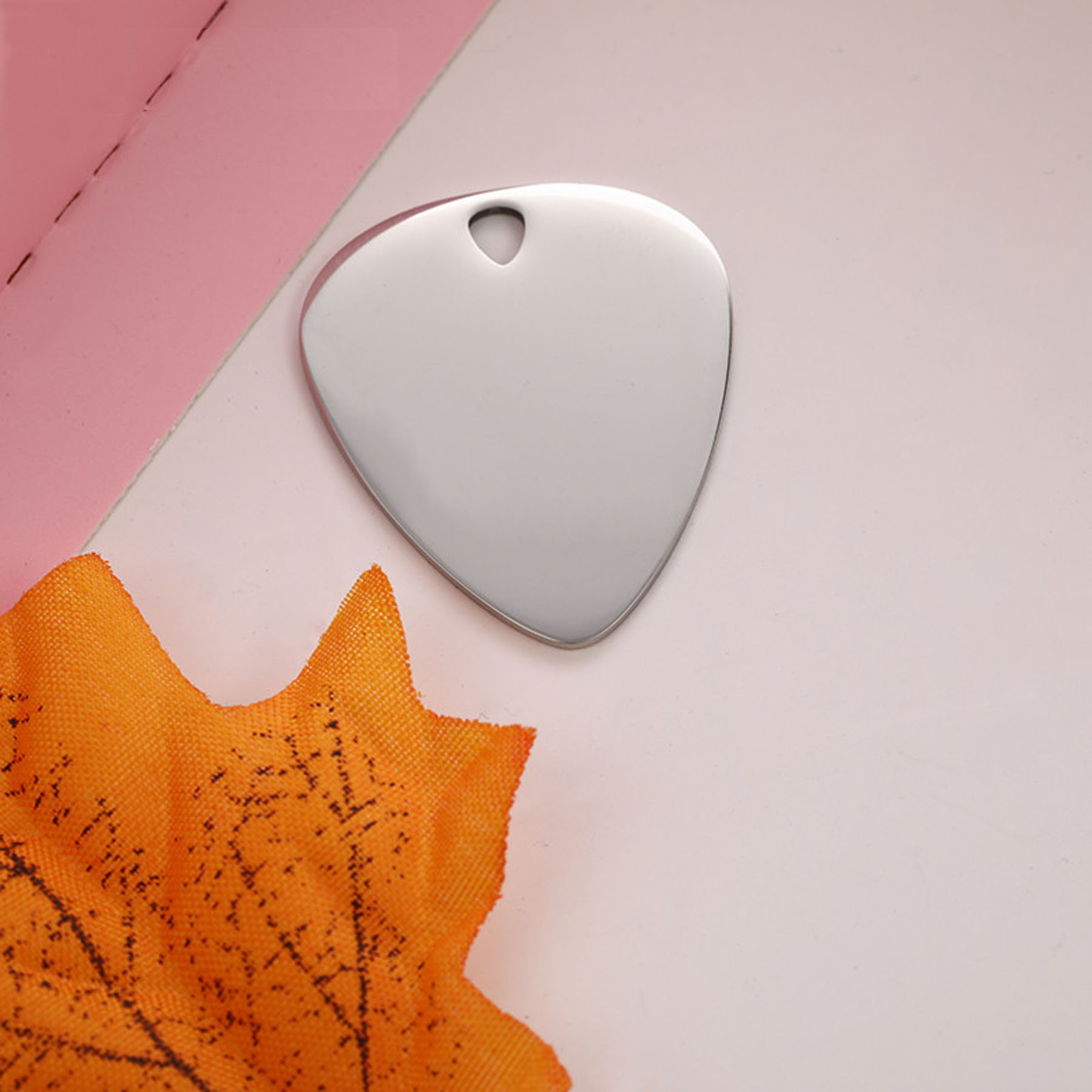Durable Stainless Steel Guitar Pick 3