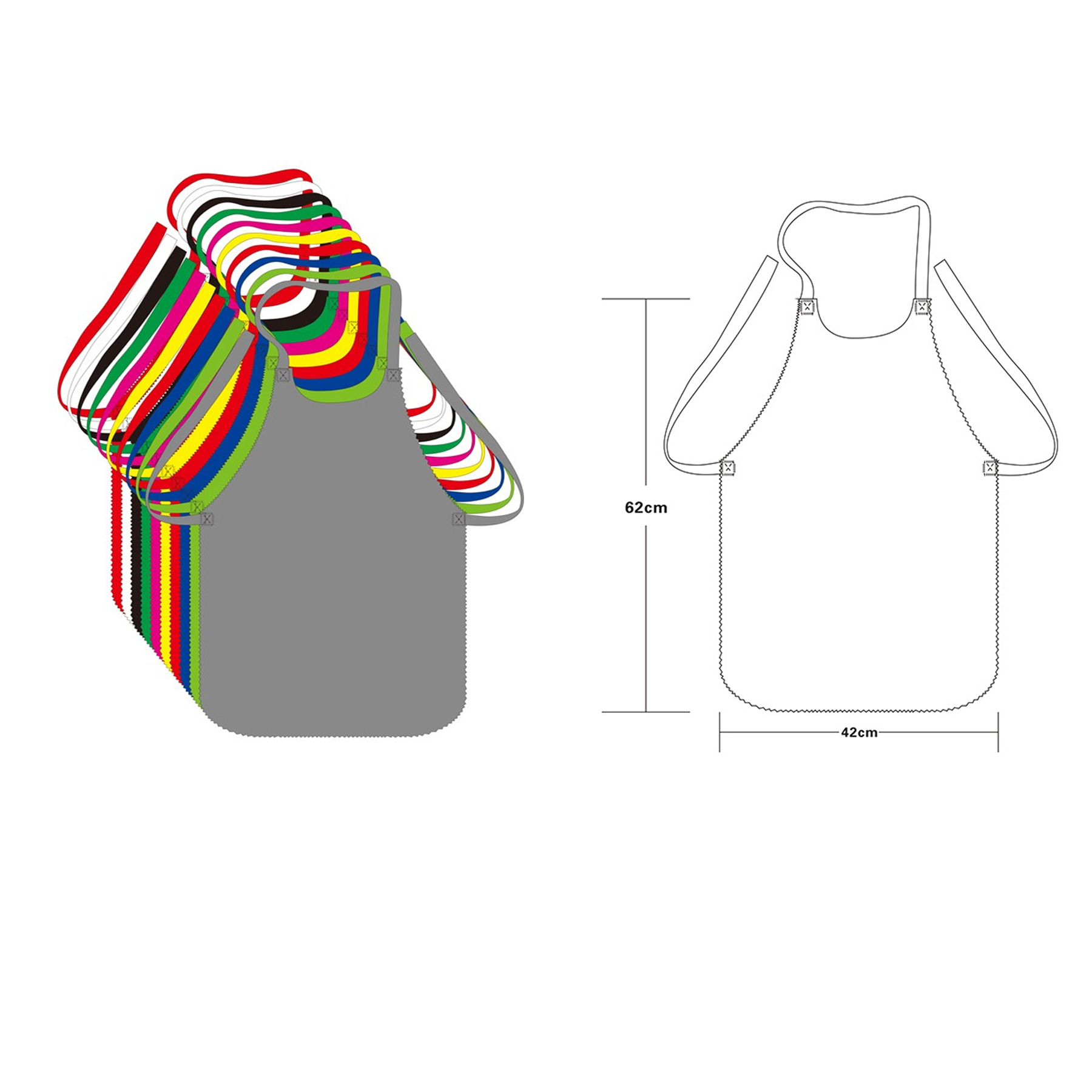 Disposable Non-woven Fabric Apron 2