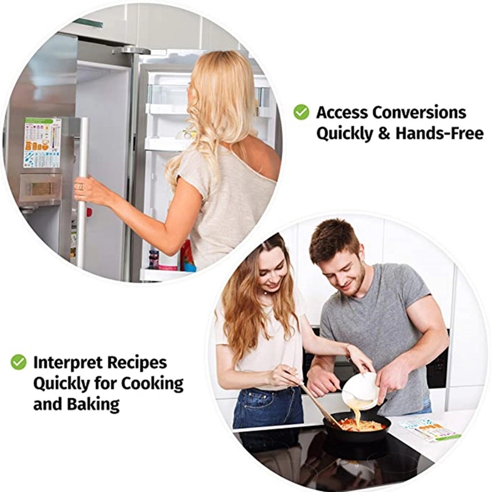 Kitchen Conversion Chart Magnet Refrigerator Magnet 5