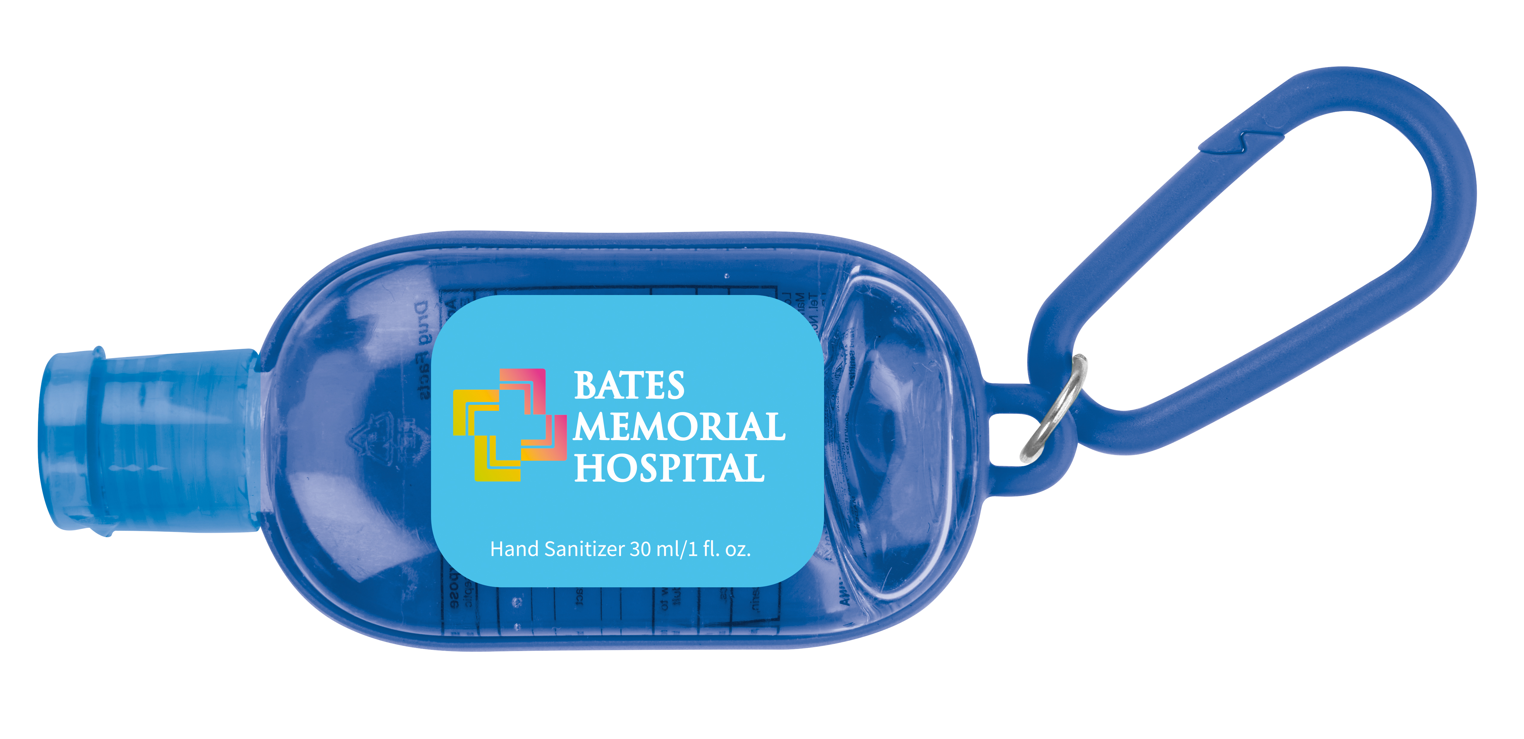1 oz. Hand Sanitizer with Colorful Case and Carabiner 45