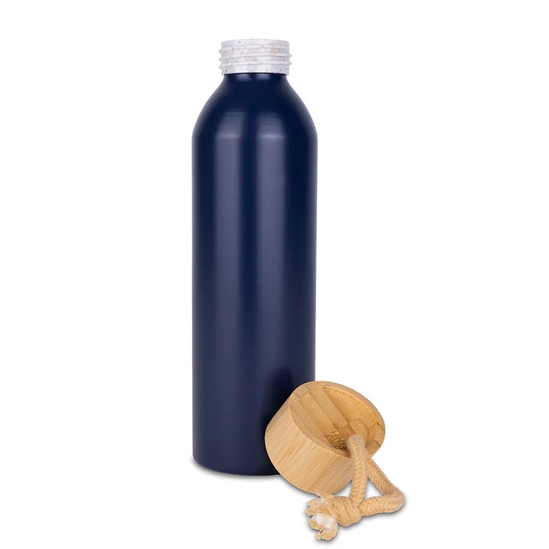 Meriden Sustainable Aluminum Bottle with Bamboo Lid &Cotton 13