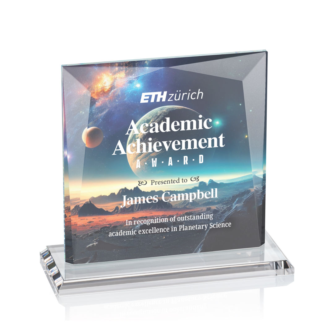 Tanner VividPrint™ Award - Clear 7