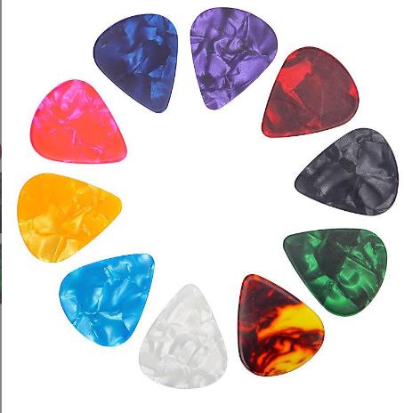 Abs Premium Lightweight Celluloid Guitar Picks In Assorted Colors 3