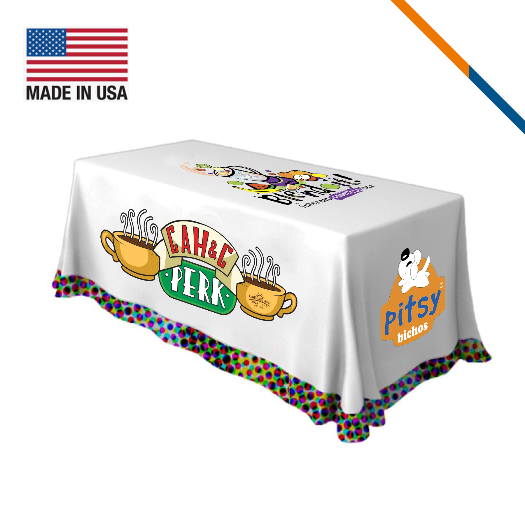 6' Caves Standard Table Throw 2