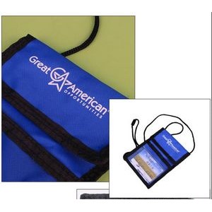 Neck Wallet with ID Badge Holder 2