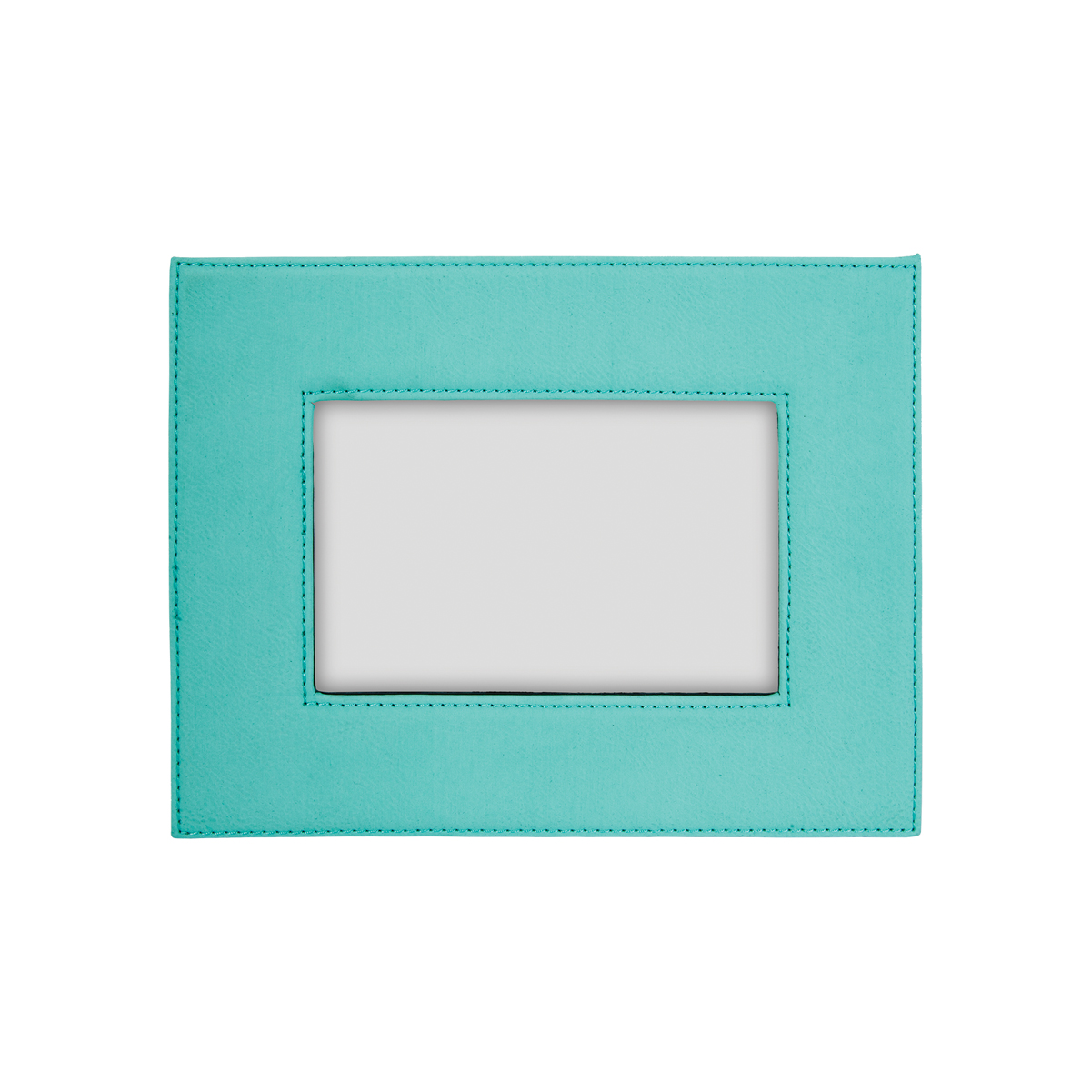 4" x 6" Teal Leatherette Photo Frame 2