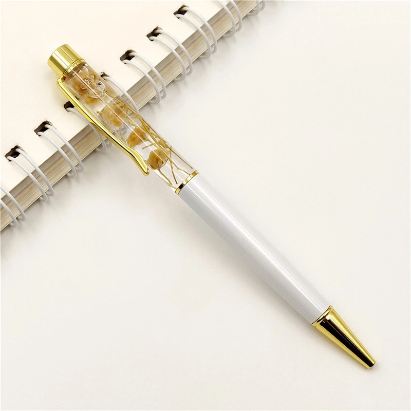 Dried Flower Metal Ballpoint Pen 5