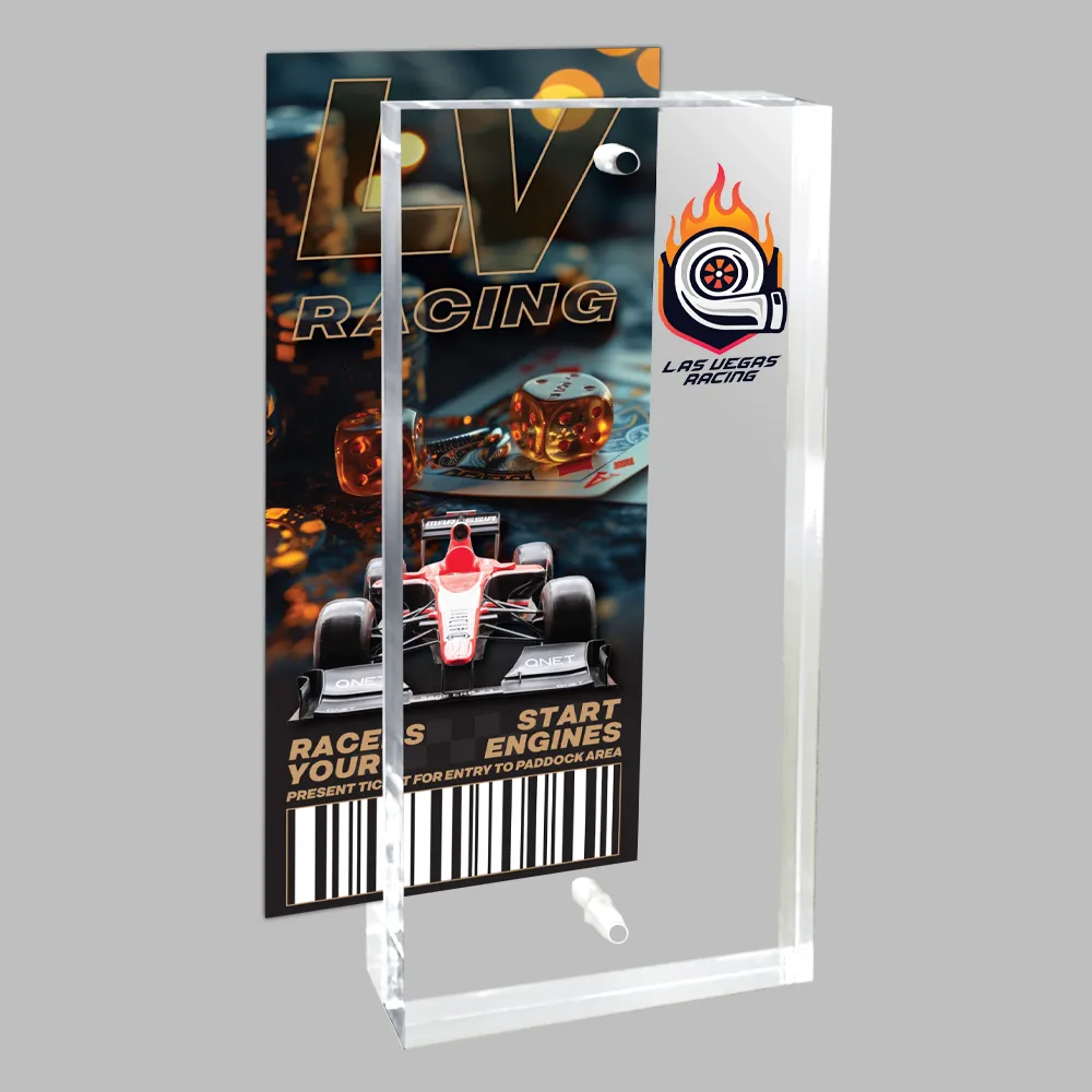 Custom UV color Acrylic Block Frames 9