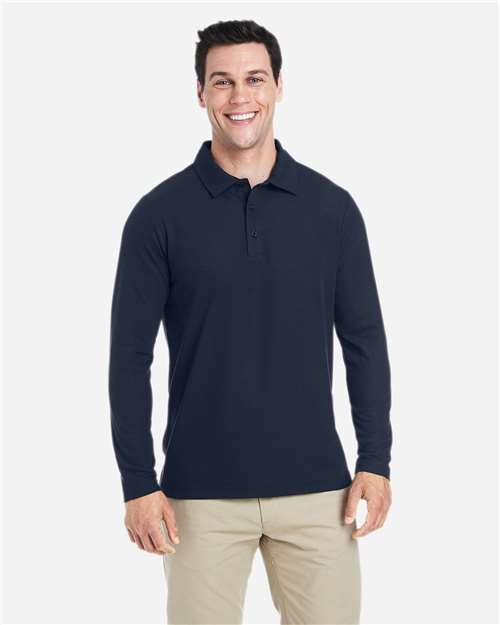 Men's Fusion ChromaSoft™ Long Sleeve Pique Polo - CE112L 26