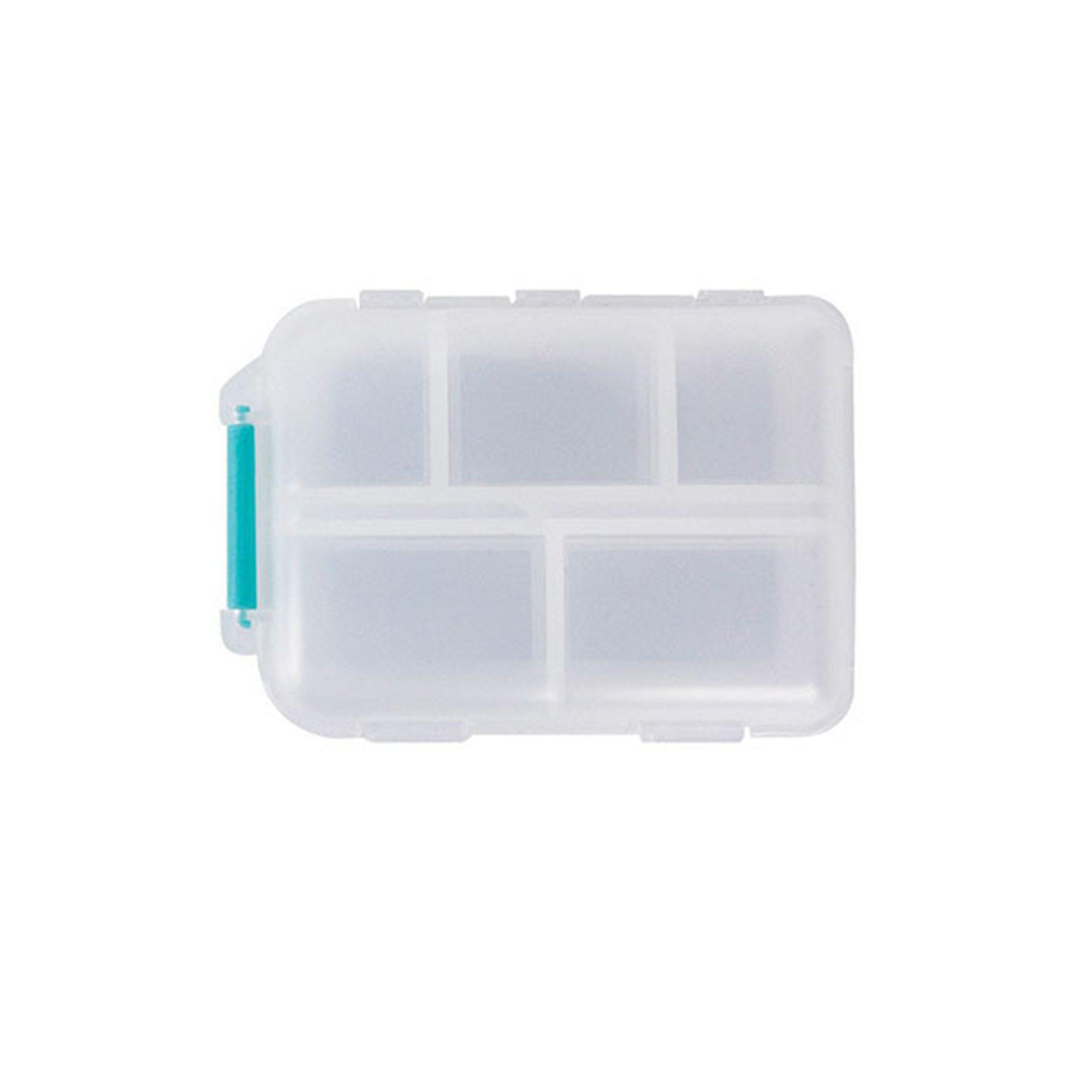 Double Layer Ten Compartment Pill Case 3.78" Length X 2.52" Width X 1.22" Height 5