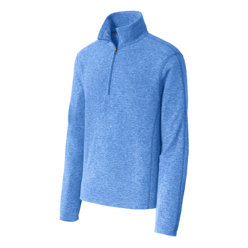 Port Authority Heather Microfleece 1/2-Zip Pullover. 11