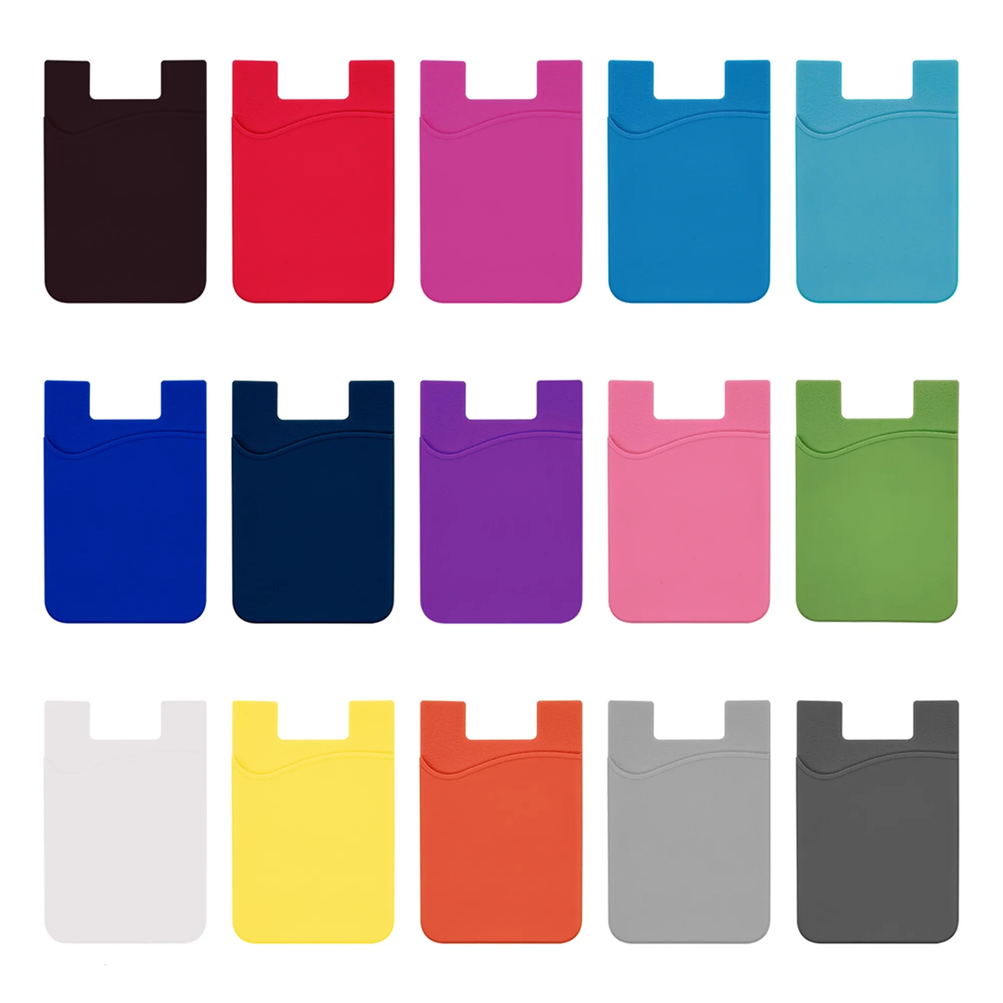 Silicone Mobile Phone Card Holder 2