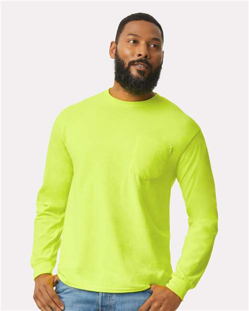 Unisex Ultra Cotton® Long Sleeve Pocket T-Shirt - 2410 23
