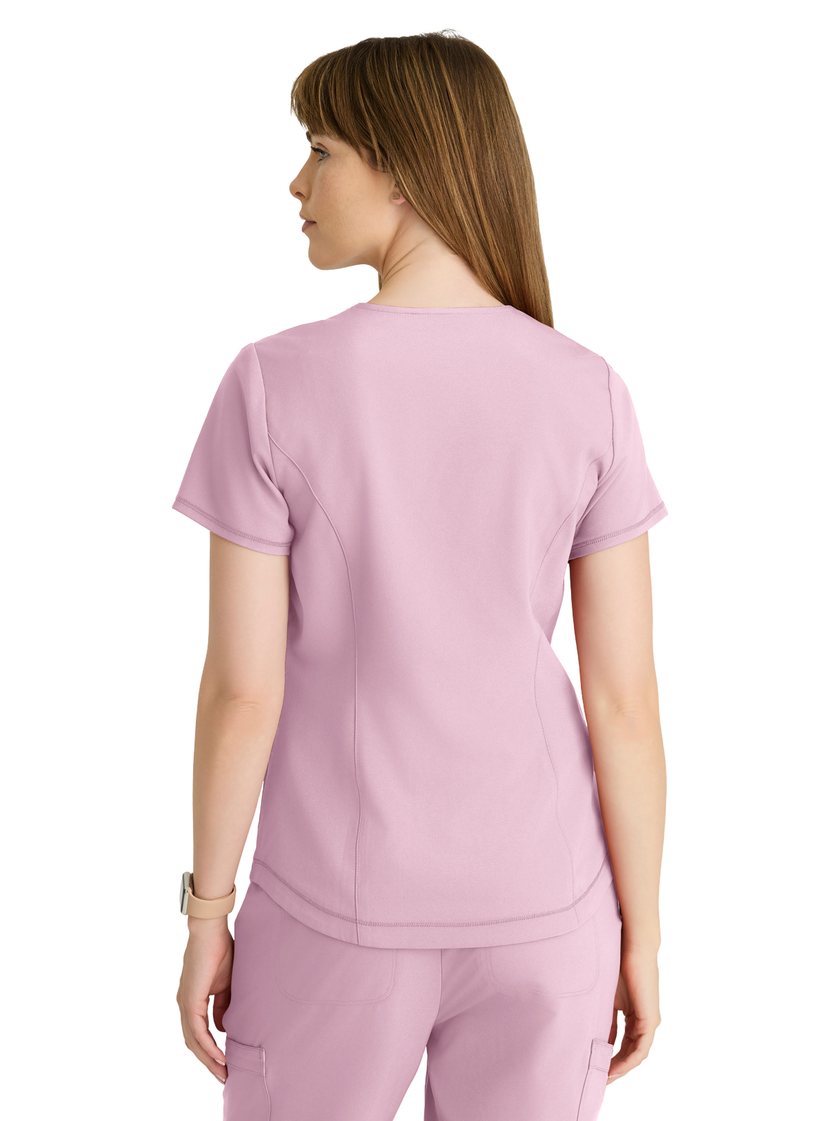 Grey's Anatomy Evolve Stretch - Women's Two-Pocket V-Neck Rhythm Scrub Top 58