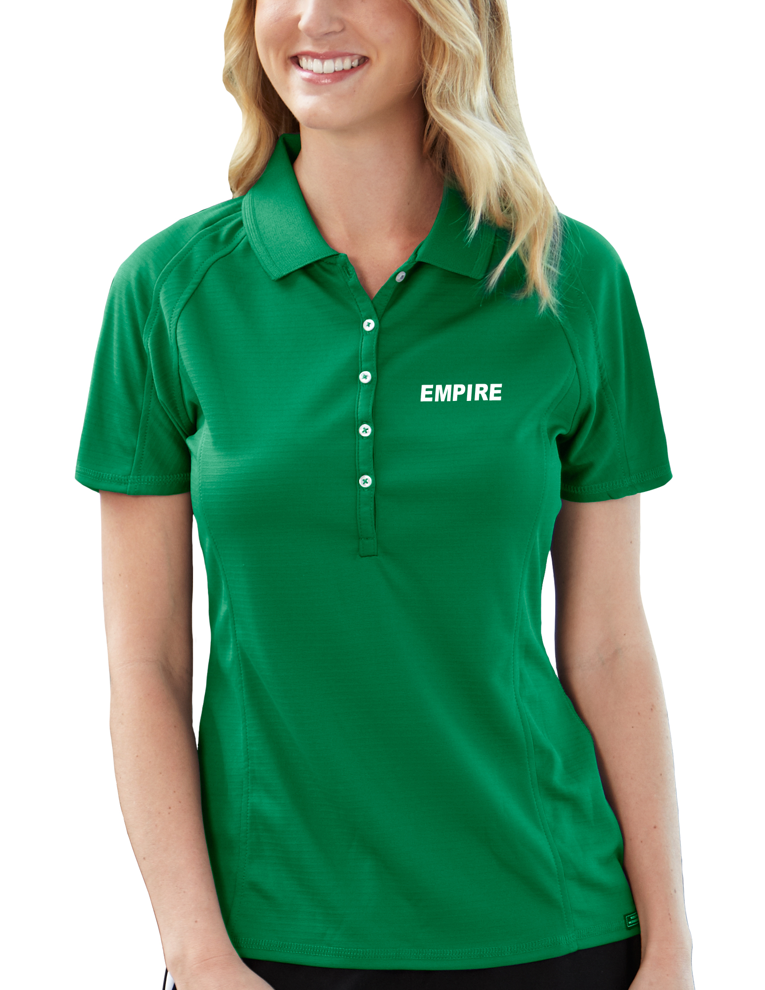 Ladies' Empire Ottoman Solid Polo Shirt 12