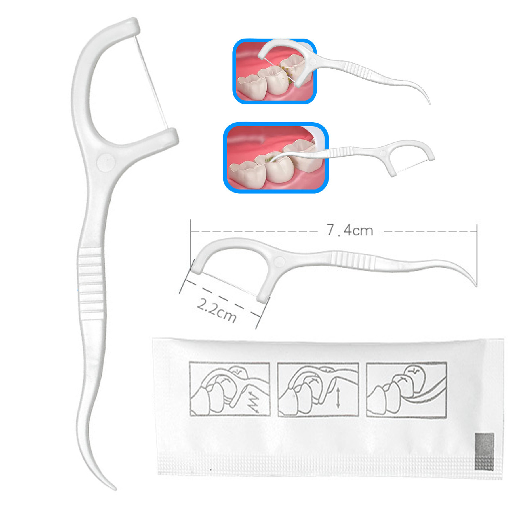 Single Pack Dental Floss 1