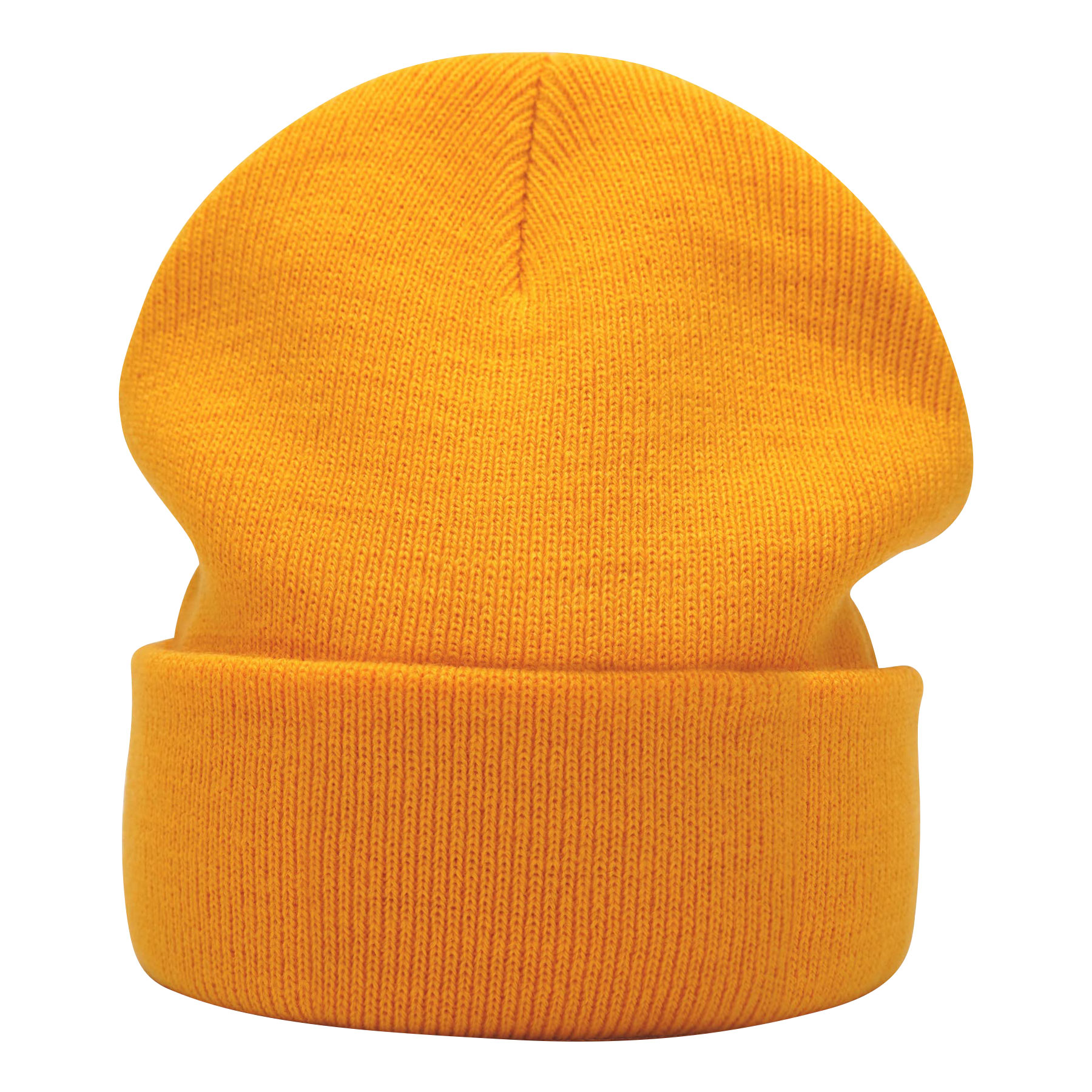 Embroidery Curled Solid Classic Beanie Knitted Cap 13