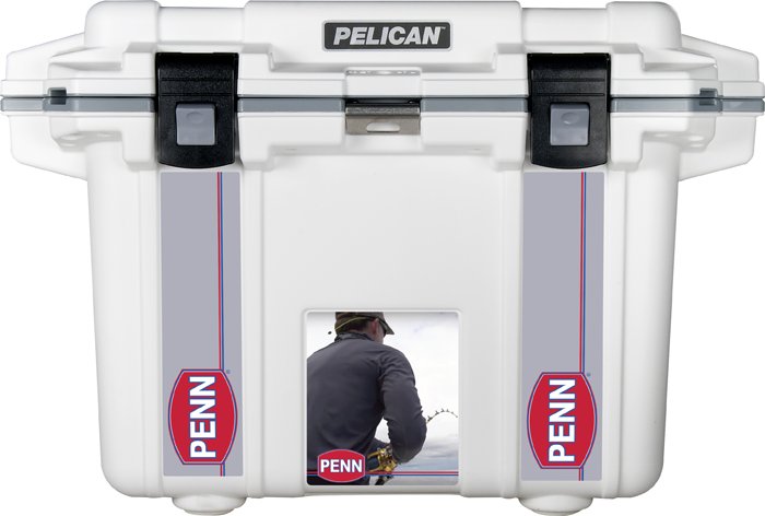 Pelican™ 50QT Cooler WHITE 8