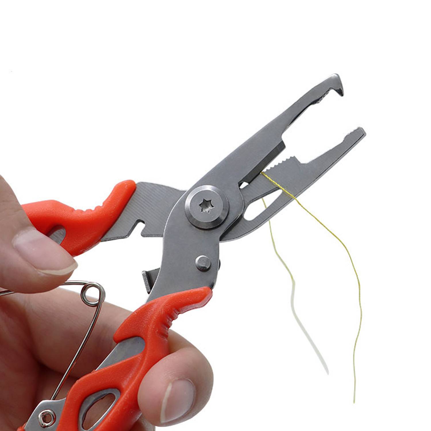 Multi functional stainless steel Fishing Line Cutters Pliers 3
