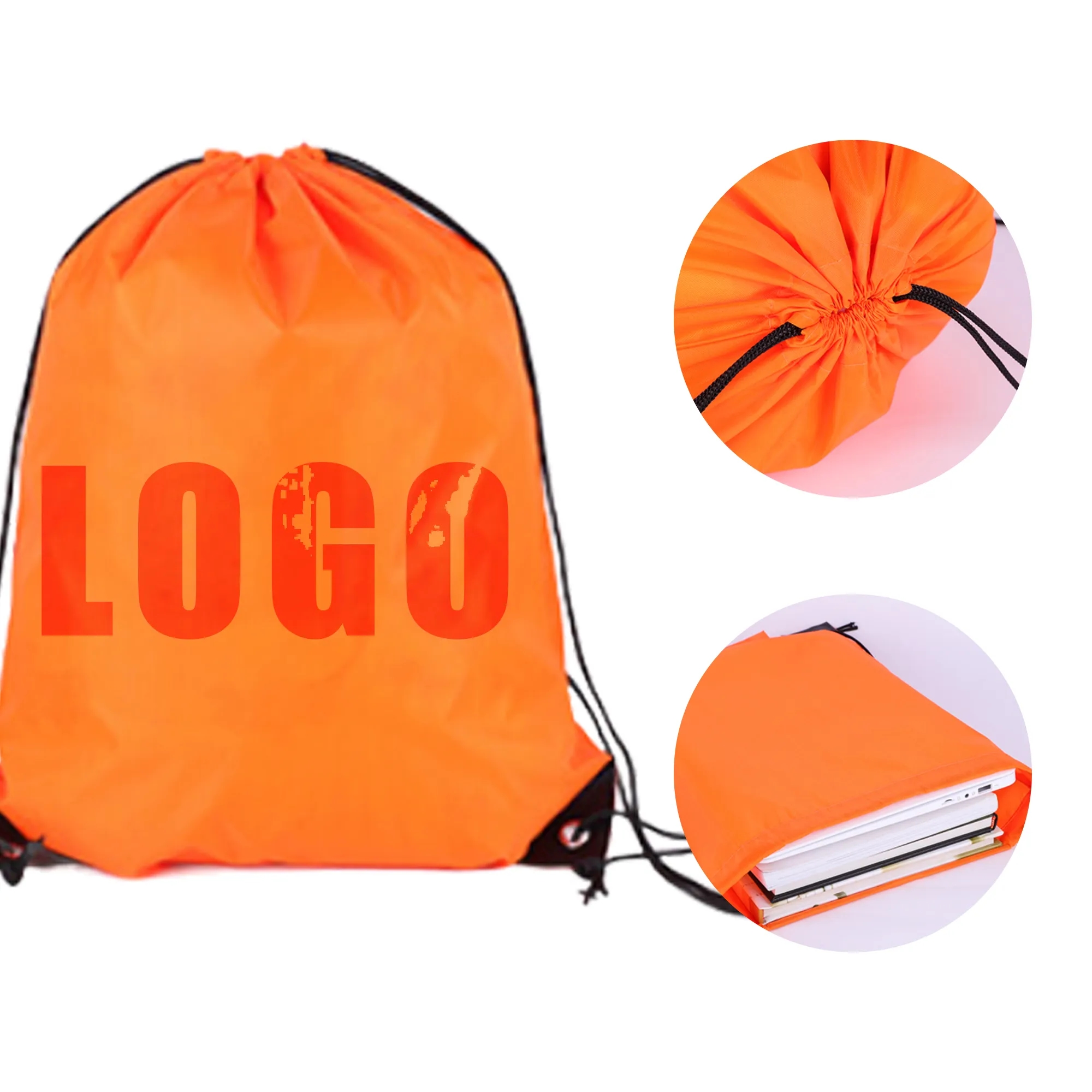 MOQ 10 PCS Practical Drawstring Bag 2