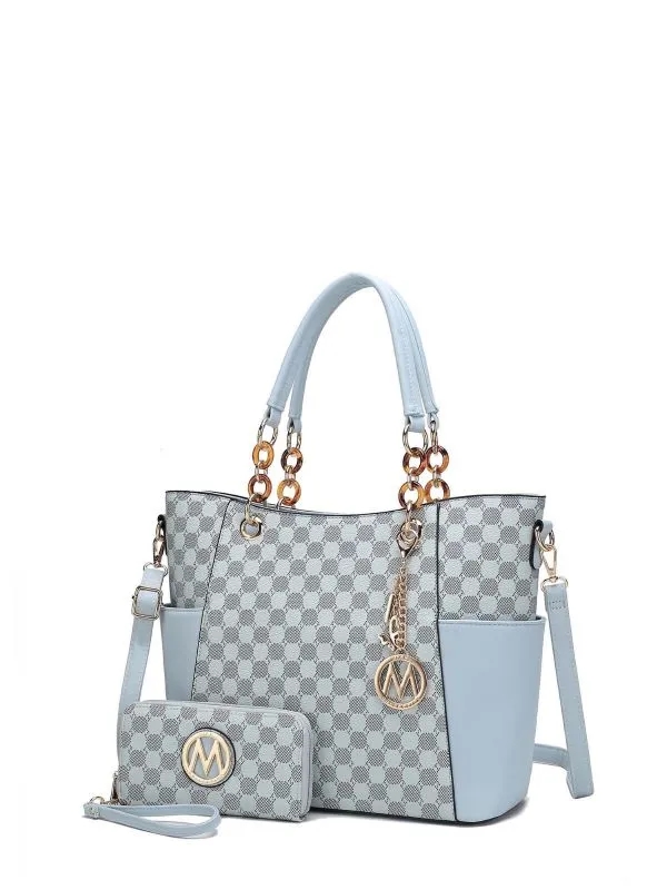MKF Collection Merlina Women's Tote Bag and Wallet 7