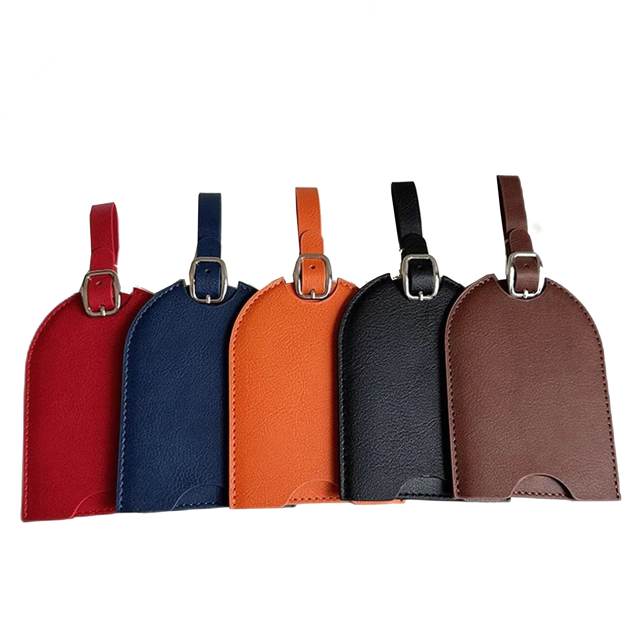 Premium Letherette Luggage Tags with Privacy Cover 5
