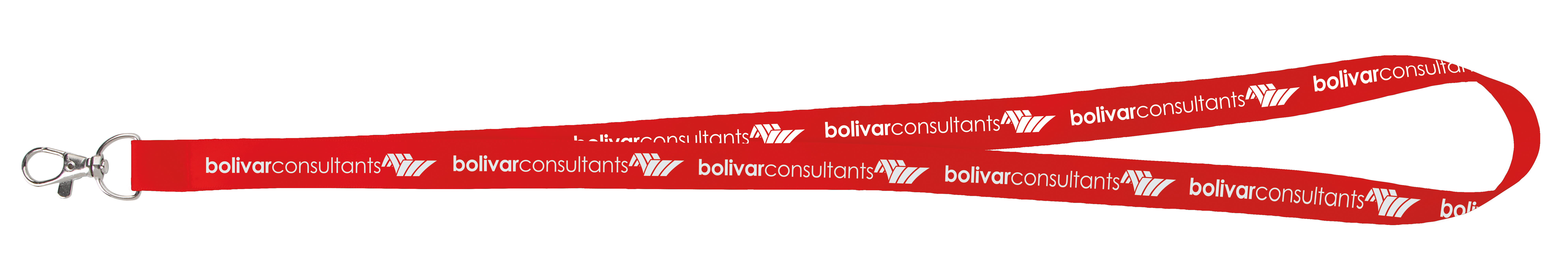 Universal Source® 5/8" Satin Screen Print Lanyard 14