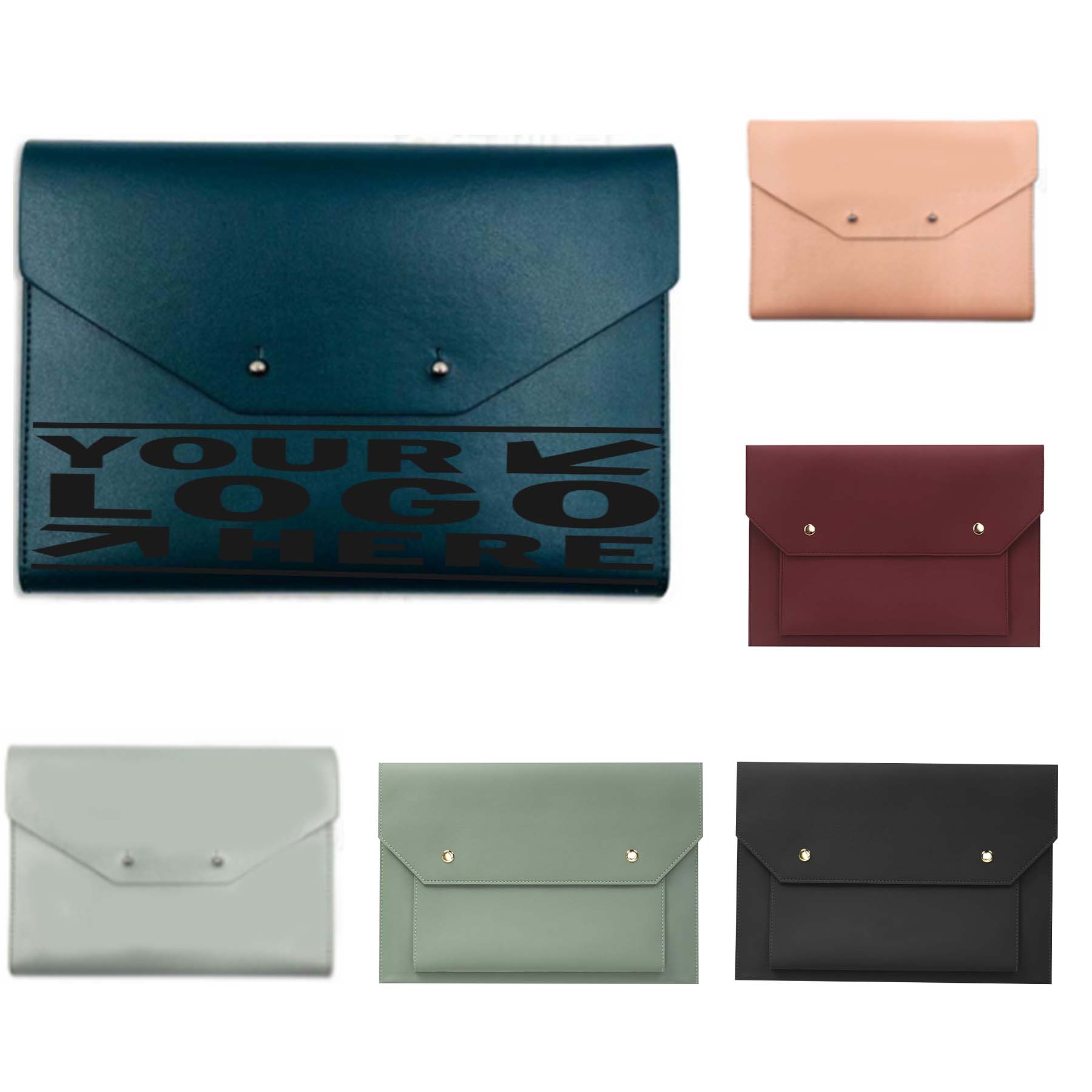 Premium PU Leather Skinny Laptop Case 2