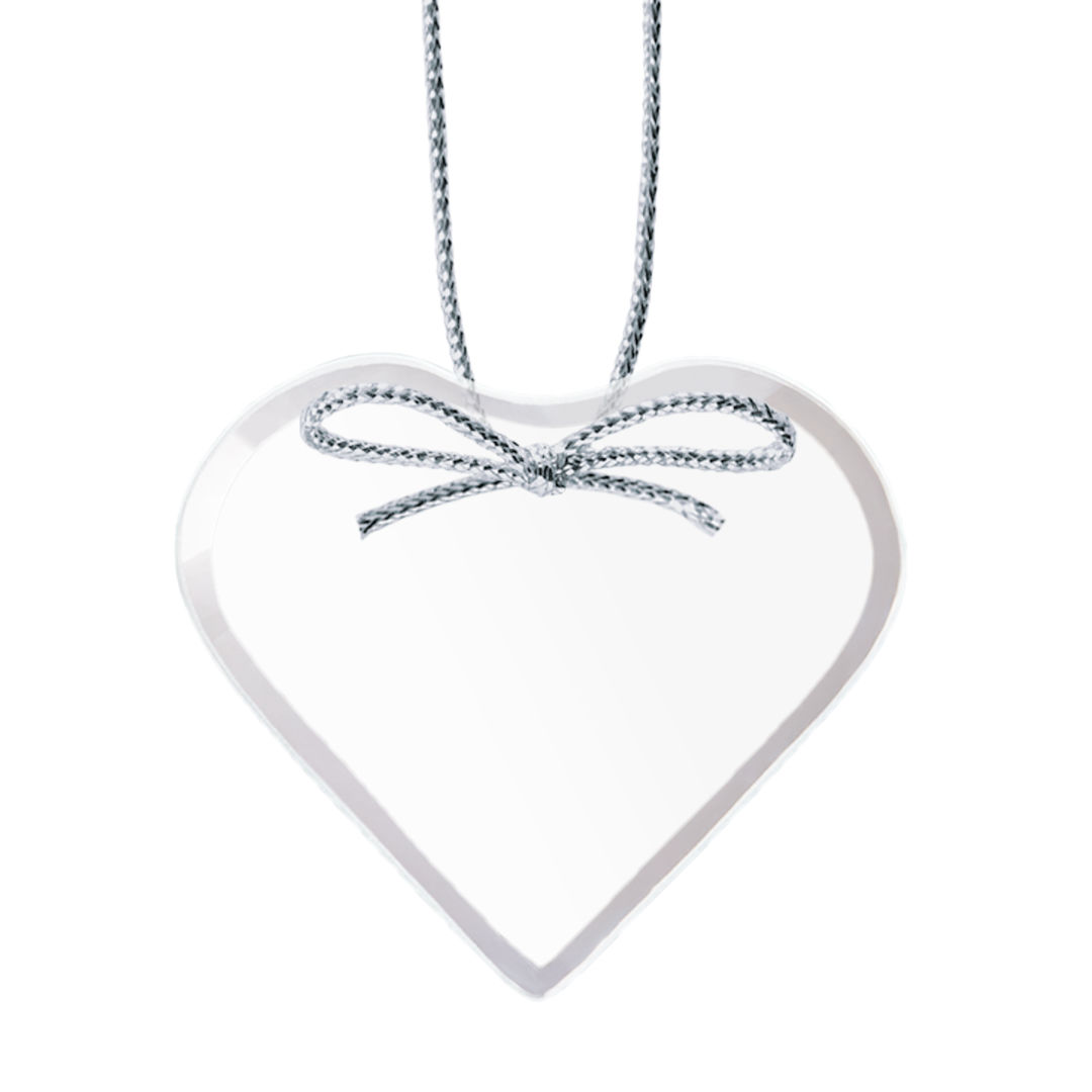 Starfire Ornament - Heart Imprinted 2