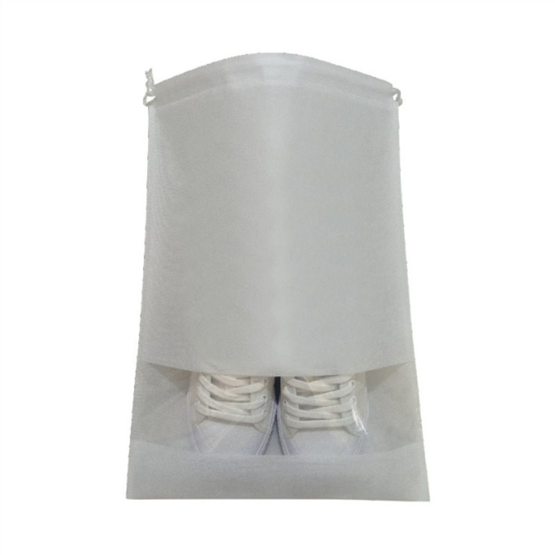 Drawstring Shoe Bag W/ Clear Window 8