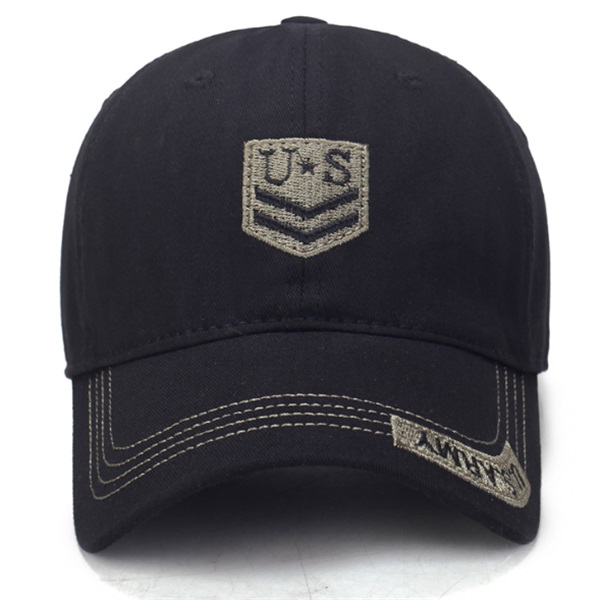 US Embroidered Washed Cotton Baseball Cap 4