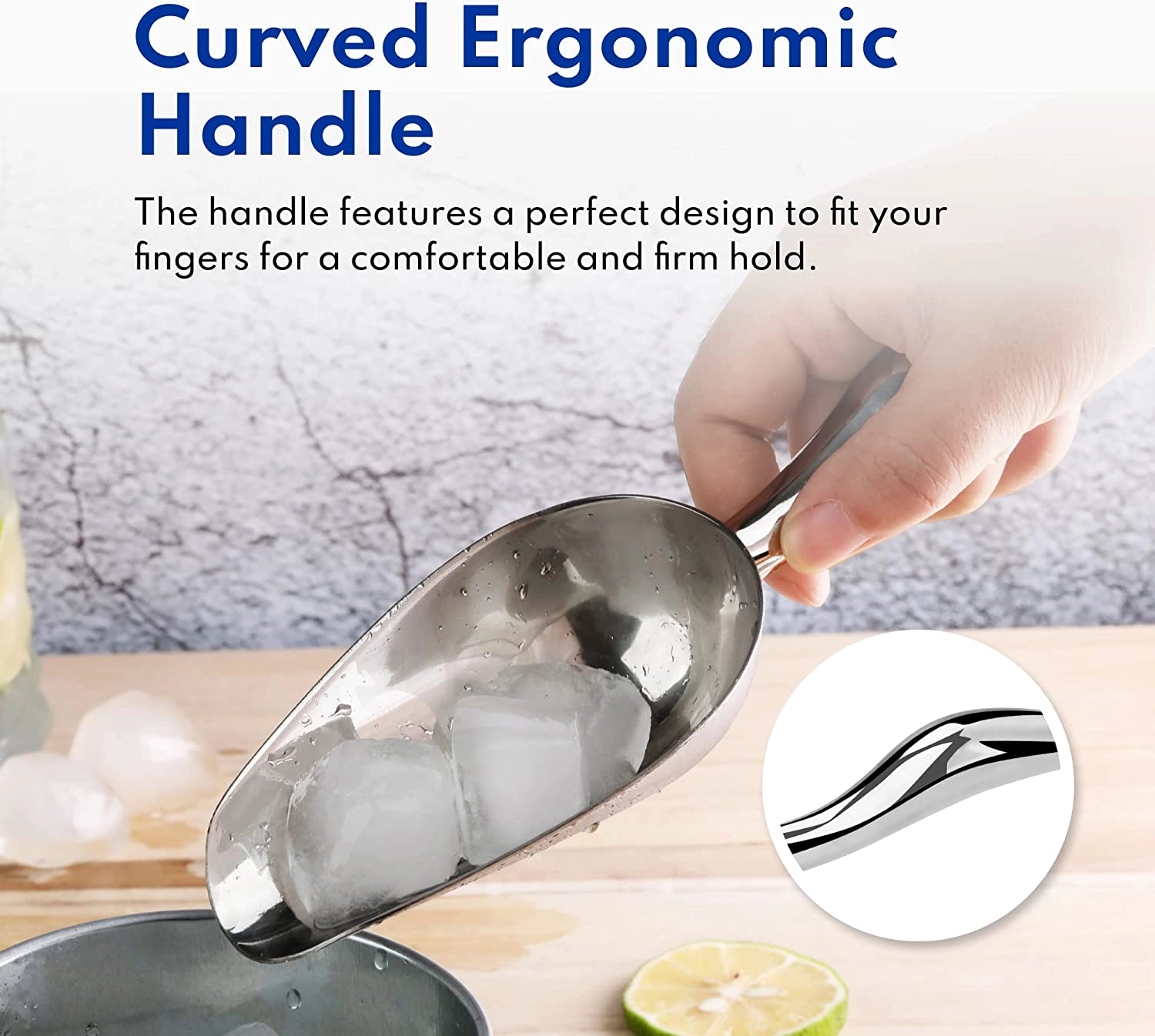 Stainless Steel Ice Scoops 3