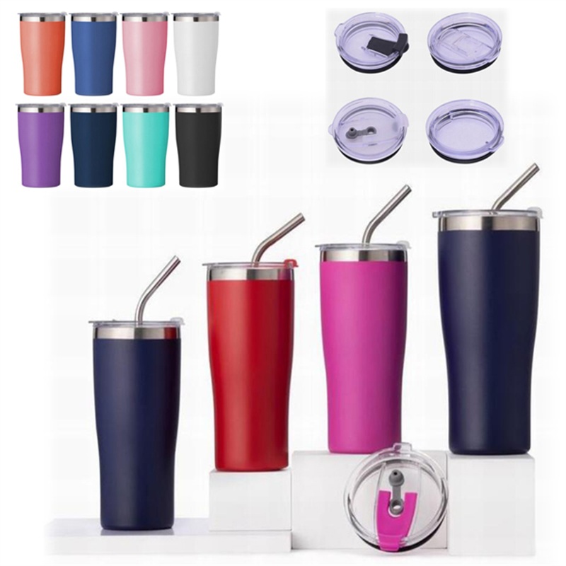 20 oz Vacuum Tumbler W/ Lid 2