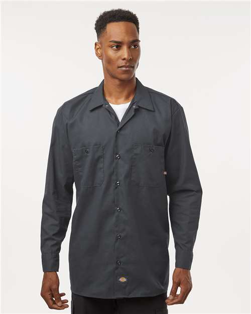 Men's Tall Industrial Long Sleeve Work Shirt - L535T 34