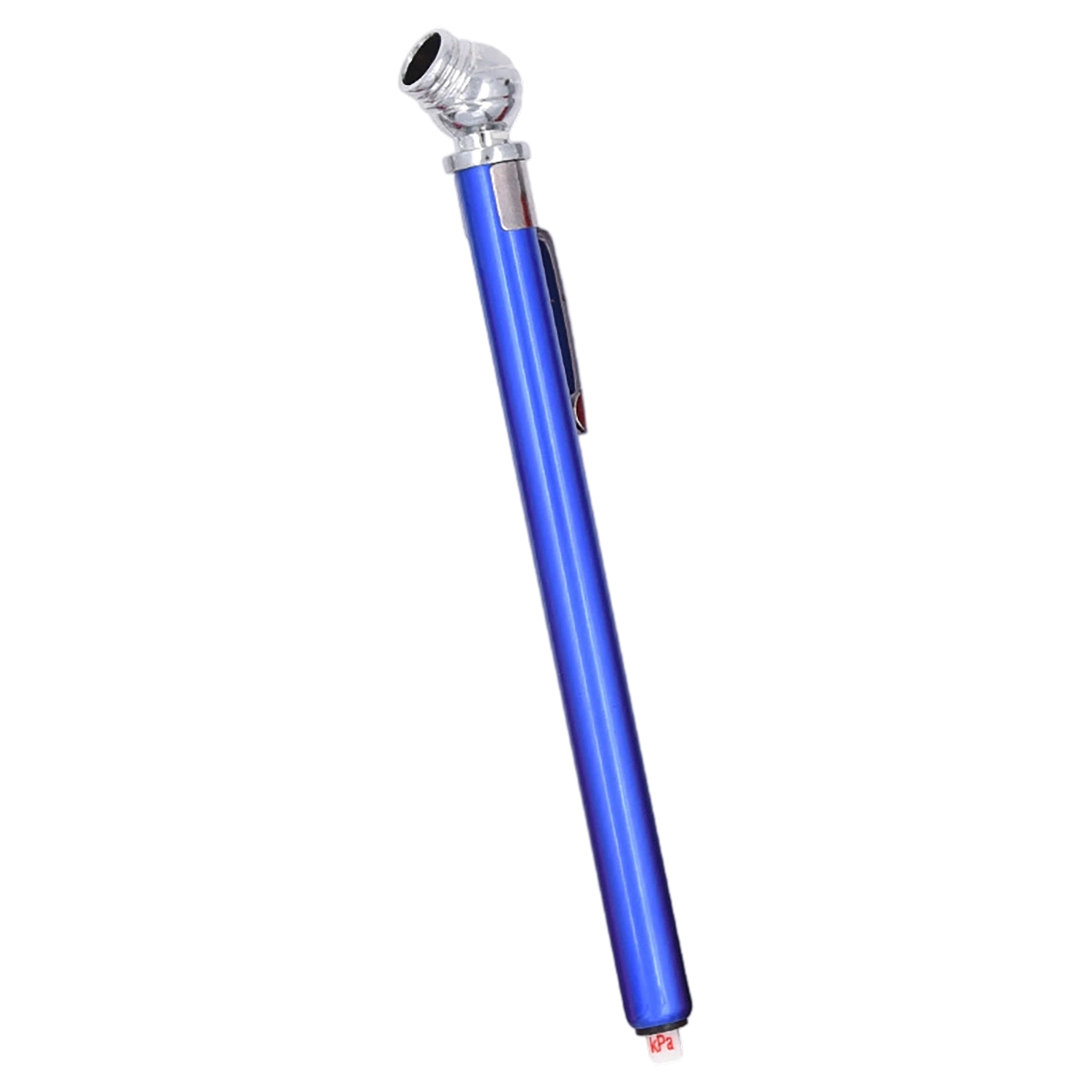 Aluminum Pen Style Tire Pressure Gauge 5.9" x 0.65" 2