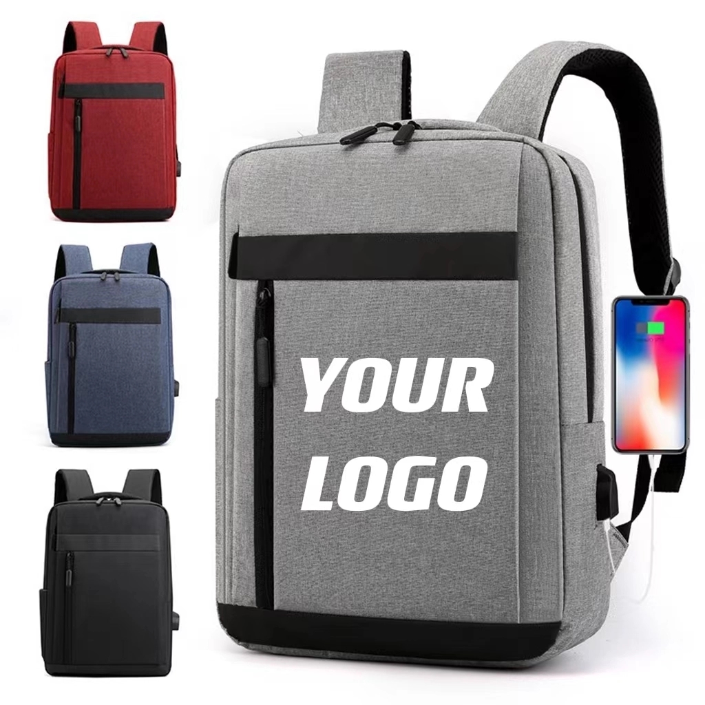 Laptop Backpack With USB Charging Port For Men Women 2