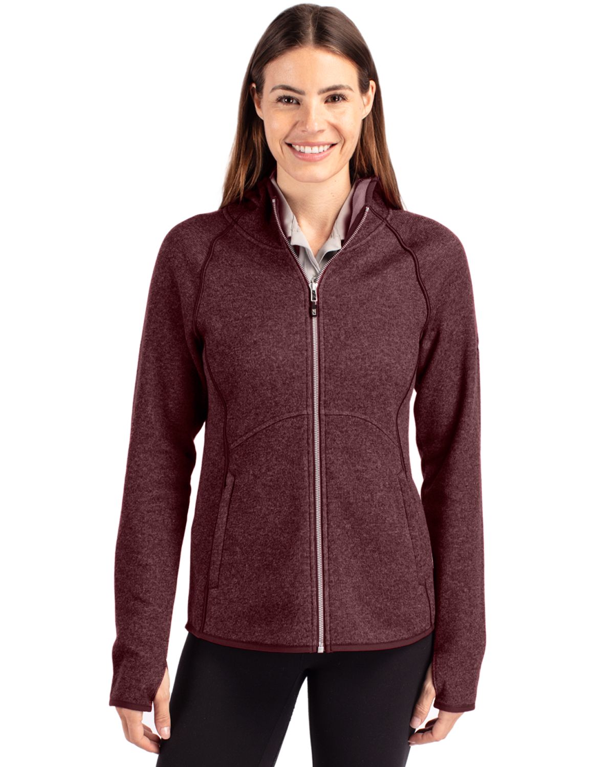 Mainsail Full Zip Hooded Womens Jacket