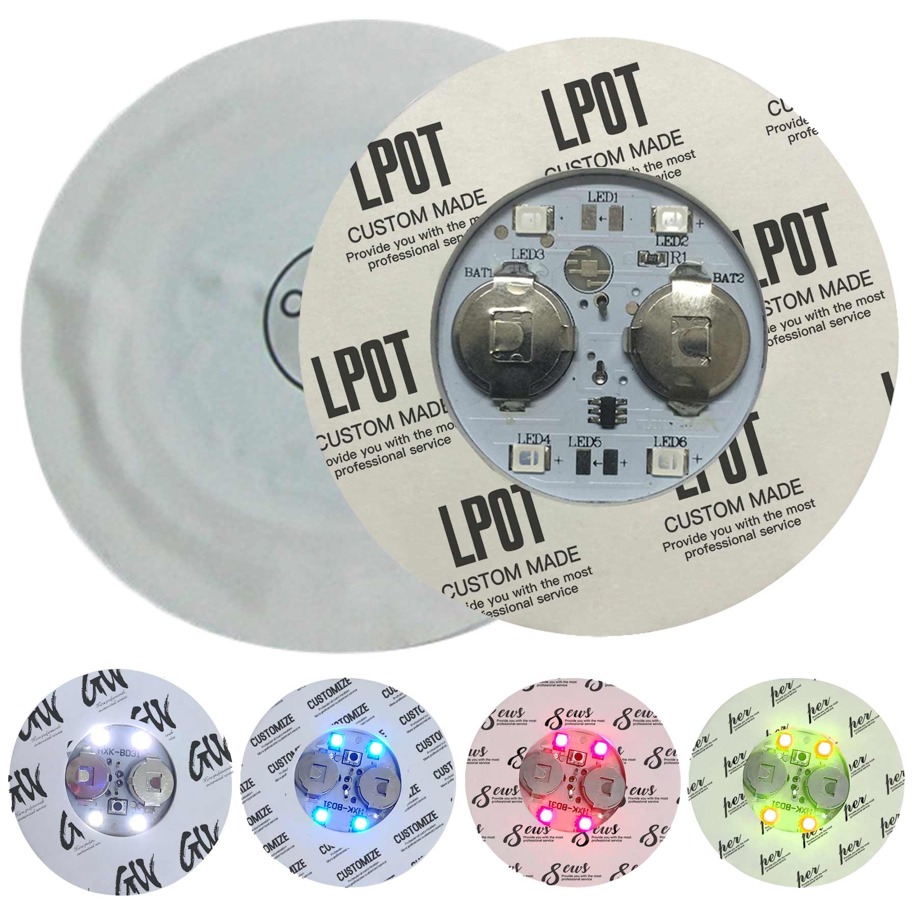 LED Light Up Bottle Glorifier 2