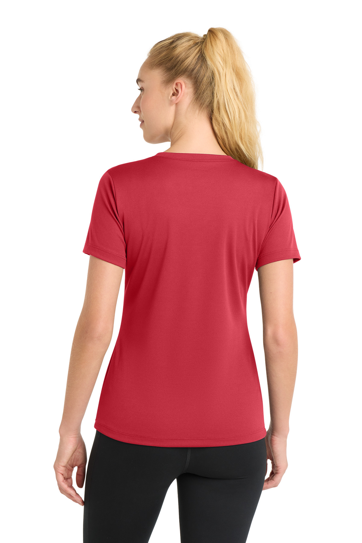 Sport-Tek Women's PosiCharge RacerMesh V-Neck Tee. LST340 79