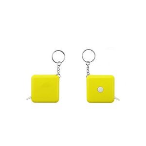 Charming Heart Shaped Tape Ruler Keychain 30