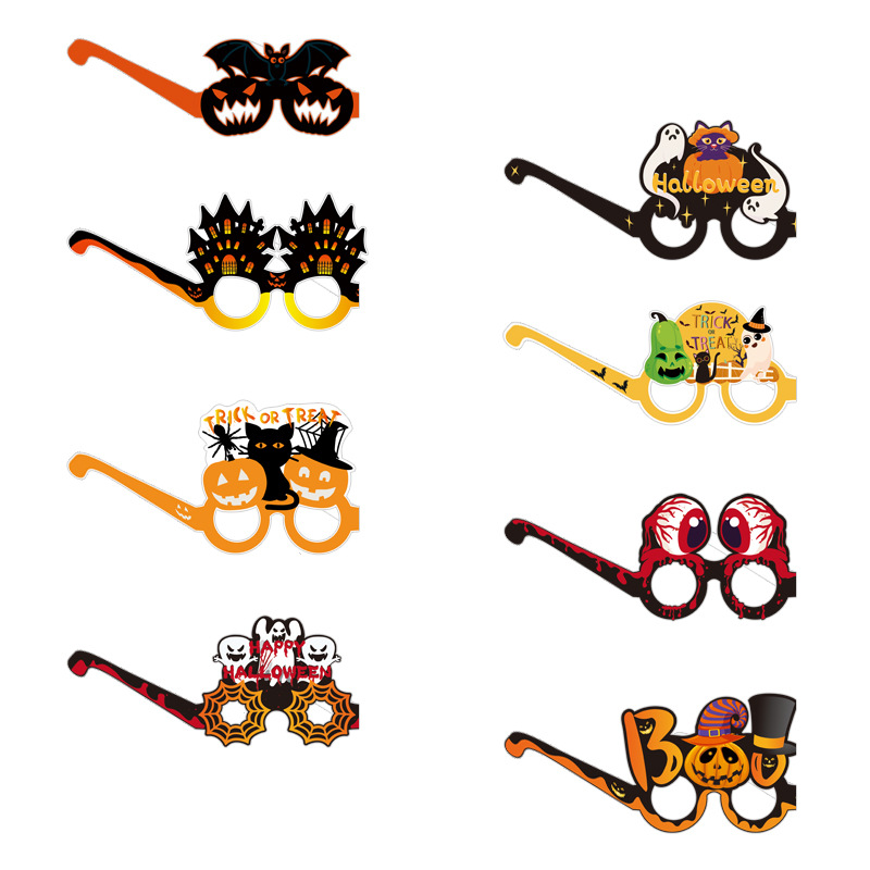 Halloween Paper Glasses 2