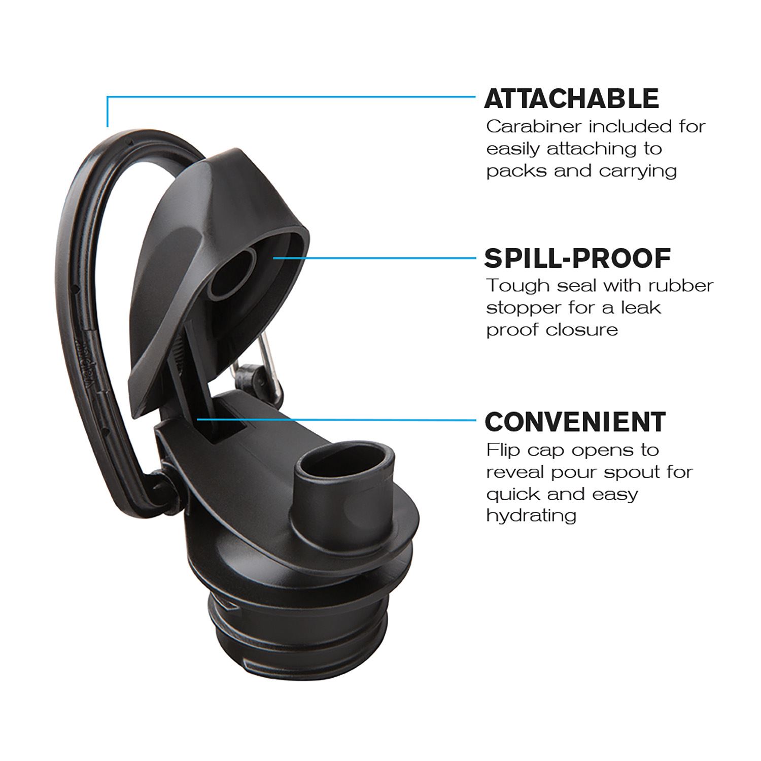 Vapur® Element Folding Anti-Bottle 1L 16