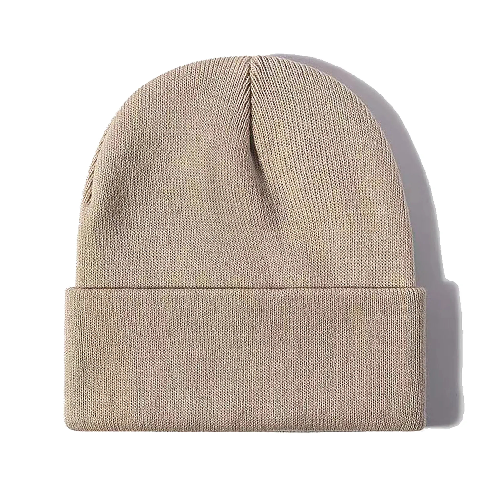 Acrylic Beanie Knit Hat MOQ 50pcs 4